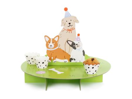 Hundeparty Kuchen und Muffinständer